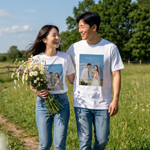 กลางด้านหน้า / ขนาด A4 (เสื้อ)