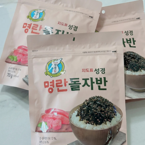 สาหร่ายโรยข้าวรสไข่ปลาเมนไทโกะ (70g)
