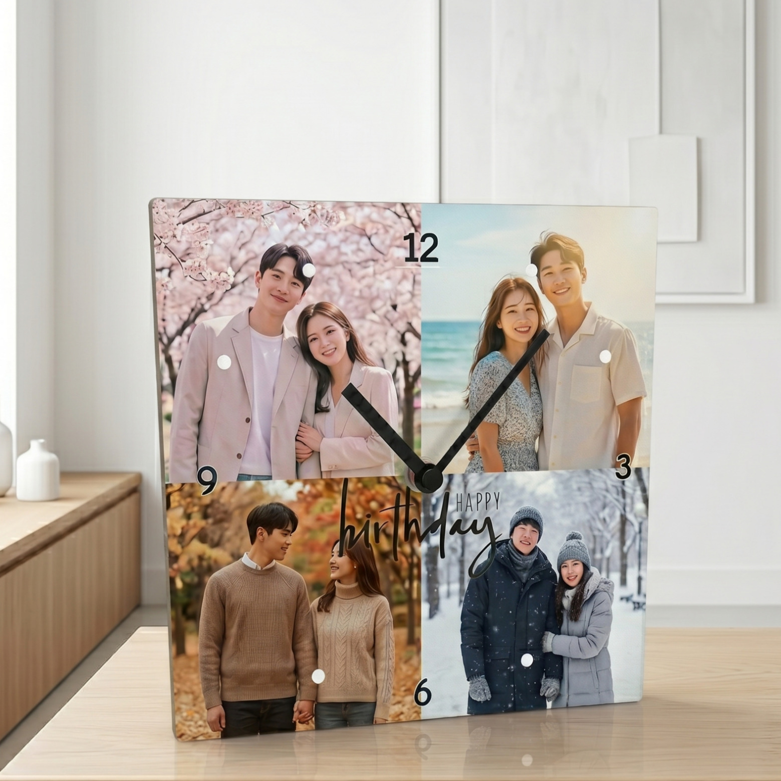 นาฬิกาภาพถ่ายส่วนตัว - ไร้เสียง
